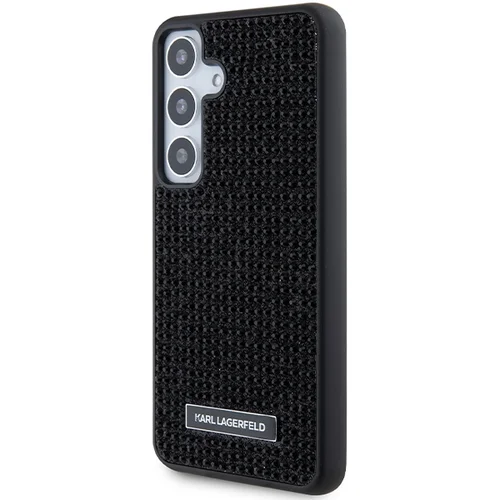Karl Lagerfeld Kristalų Logo dėklas Samsung Galaxy S24, juodas image 2