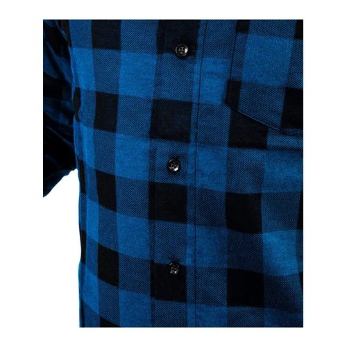 NEO 81-545-M flaneliniai marškiniai, tamsiai mėlyni, dydis M image 2