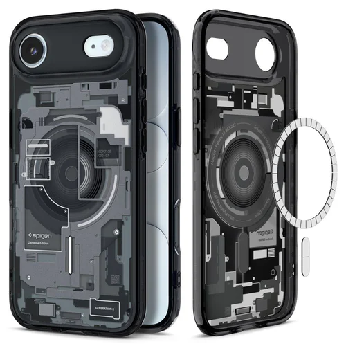 Spigen Ultra Hybrid MagSafe Zero One dėklas iPhone 17 Air, juodas image 1