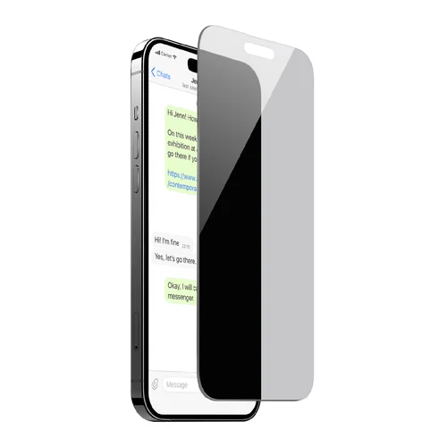 Puro privatumo grūdintas stiklas iPhone 16 / 15 image 1