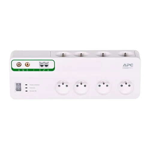APC PMF83VT-FR apsaugos filtras, 8 lizdai, 3 m image 1