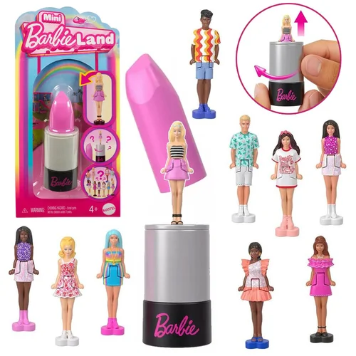 Mattel Mini BarbieLand siurprizinė lėlė 3,5 cm ZA6037 image 1