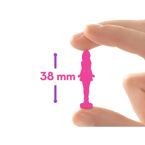 Mattel Mini BarbieLand siurprizinė lėlė 3,5 cm ZA6037 image 3