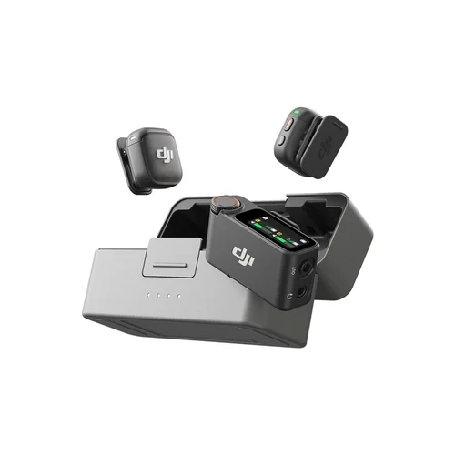 DJI MIC 3 mikrofonas (2TX+1RX+Dėklas) image 3