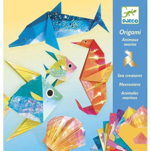 Djeco origami rinkinys „Vandens gyvūnai“ image 1