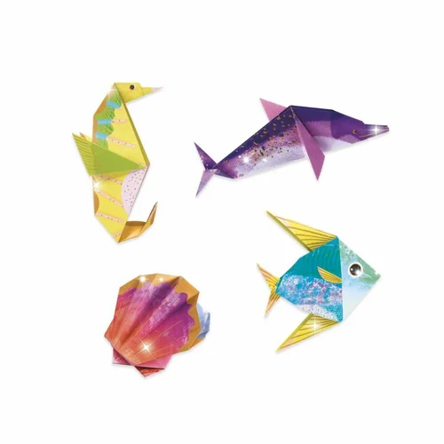 Djeco origami rinkinys „Vandens gyvūnai“ image 2