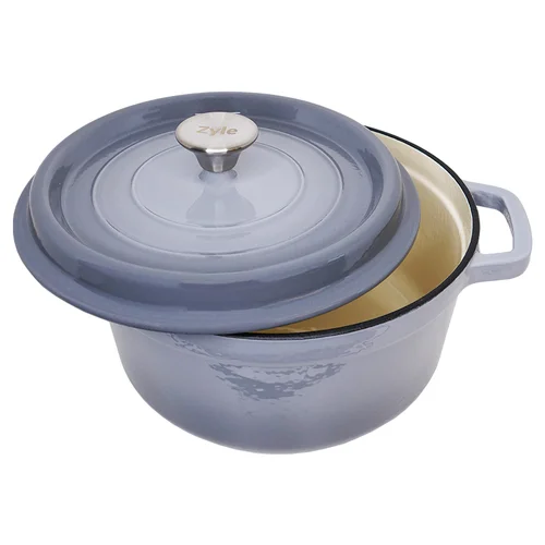 Zyle ZY126GKI Apvalus emaliuotas ketaus puodas 26 cm image 2