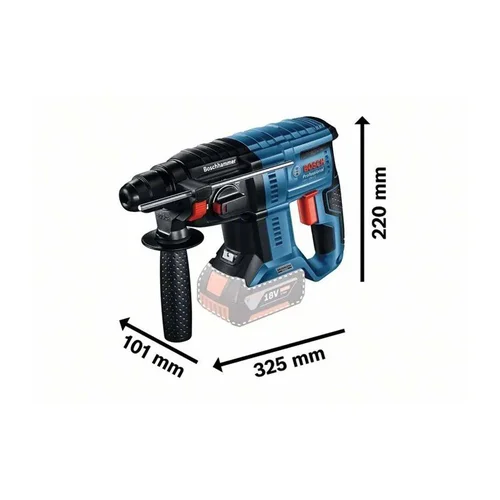 BOSCH GBH 18V-21 akumuliatorinis perforatorius image 3