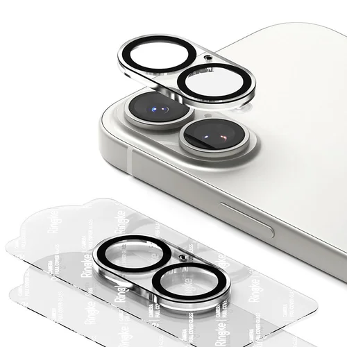 Ringke iPhone 17 kameros apsauga, juoda, 2 vnt. image 3