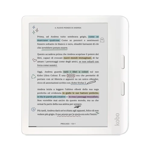 Rakuten Kobo Libra Colour 32 GB, balta image 1