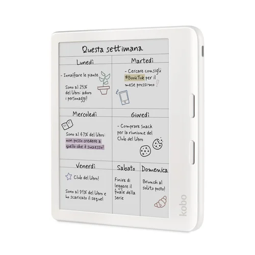 Rakuten Kobo Libra Colour 32 GB, balta image 2