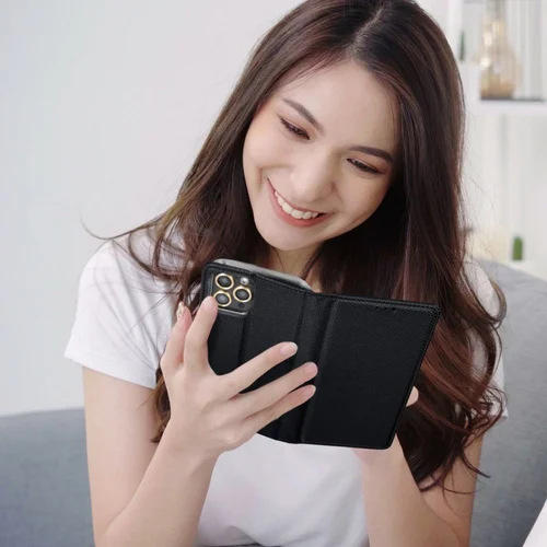 SMART CASE knyginis dėklas Samsung S10 Plus juodas image 3