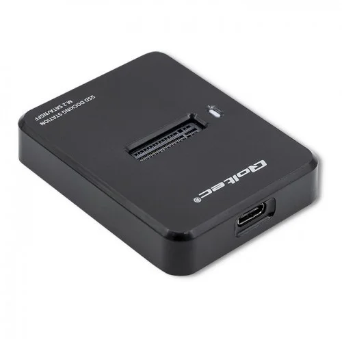 Qoltec M.2 SATA NGFF SSD korpusas image 1
