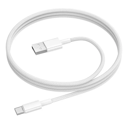 Borofone BX117 USB-A į USB-C kabelis 1,0 m Baltos spalvos image 2