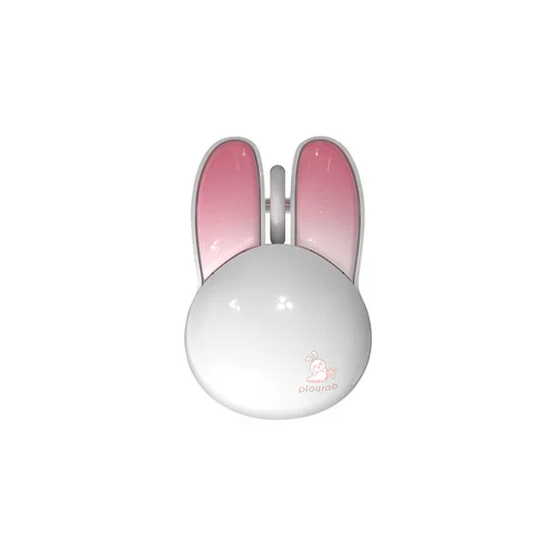 MOFII M6DM belaidė Bluetooth pelė, balta-rožinė image 1