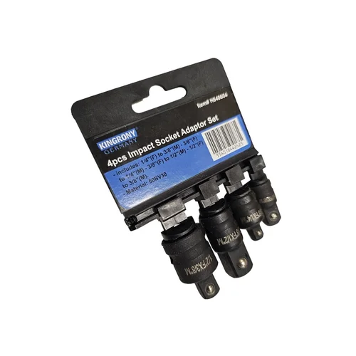 KingRony H640604 smūginių adapterių rinkinys, 50BV30, 4 vnt. image 1
