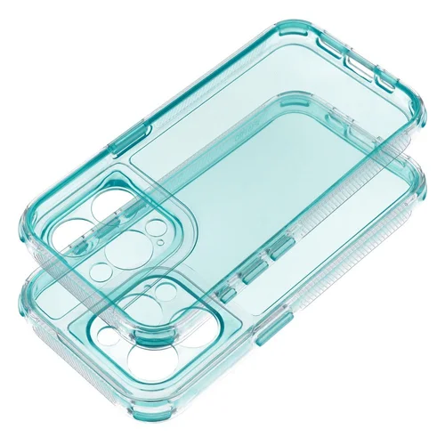 MATRIX CLEAR dėklas iPhone 16 Plus, mėtų spalvos image 1