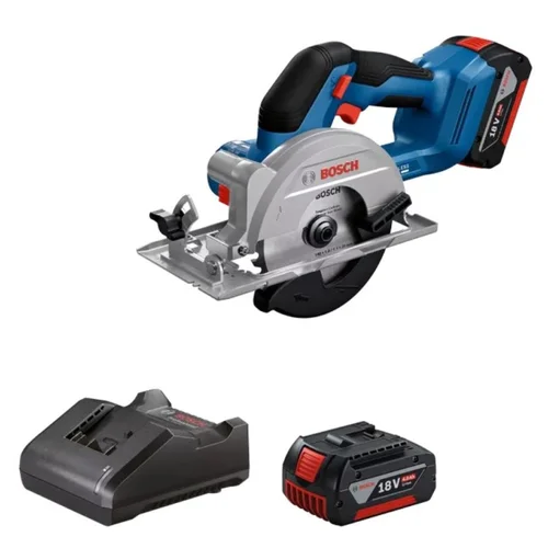 Bosch GKS 18V-51 belaidis pjūklas, 18 V, 2x4,0Ah, 06019M3122 image 1