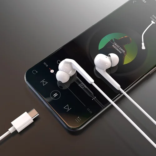 Dudao X3C+ USB-C ausinės Baltos image 2