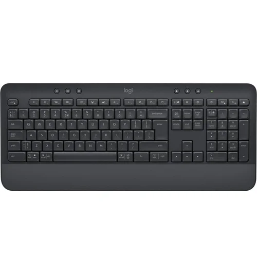 Logitech K650 EN belaidė klaviatūra Juoda image 1