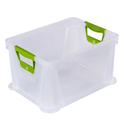 Keeeper Daiktadėžė 10066, 20 l, skaidri, 39×29×22 cm image 2