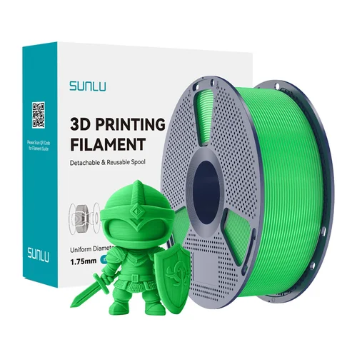 Sunlu PLA+ žalias 1,75 mm filamentas image 2