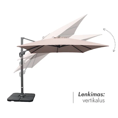 Zeltpro Lounge Taupe 3 × 3 m lauko skėtis image 2