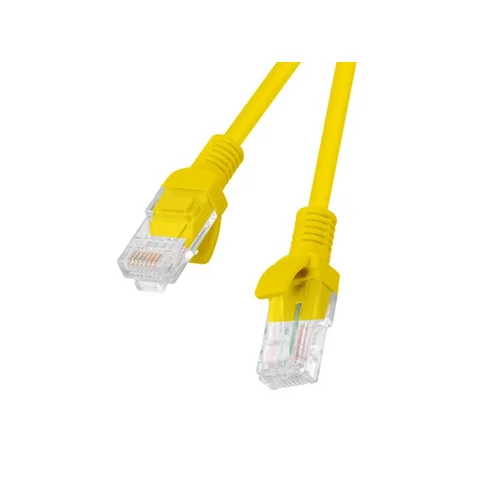 Lanberg RJ45 Cat. 5e UTP kabelis 1 m, geltonas image 1