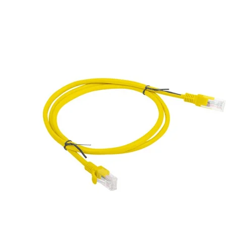 Lanberg RJ45 Cat. 5e UTP kabelis 1 m, geltonas image 2