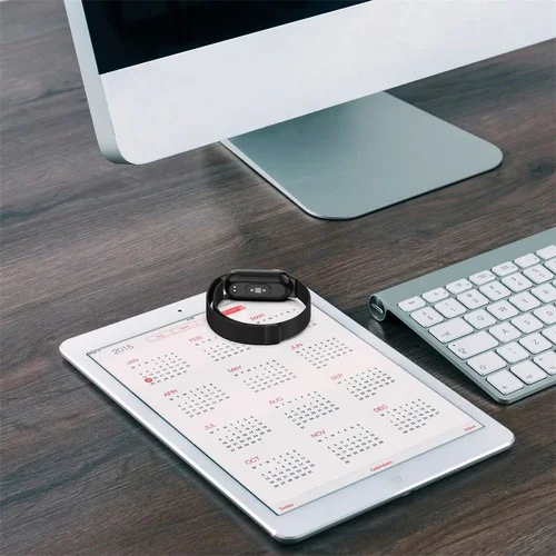 Tech-Protect MilaneseBand apyrankė Xiaomi Smart Band 8, rožinė image 3