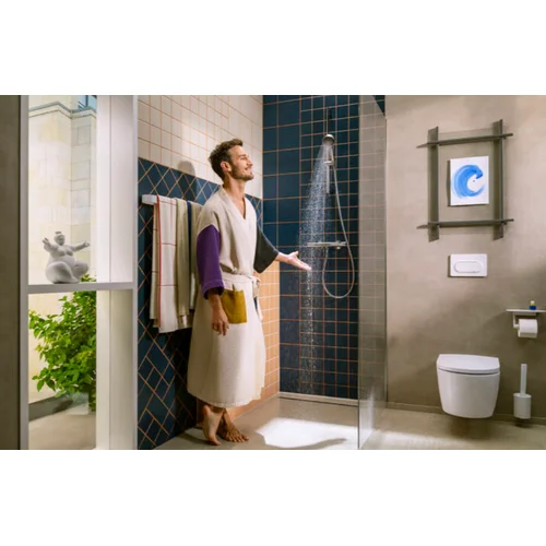 Hansgrohe Ecostat Fine termostatinis dušo maišytuvas 13324000 image 2
