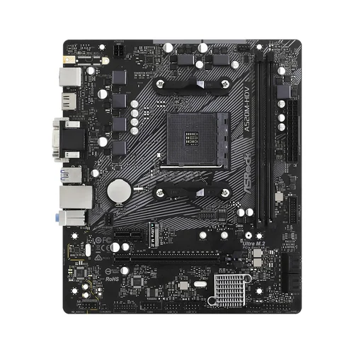 ASRock A520M-HDV AM4 micro ATX pagrindinė plokštė image 2
