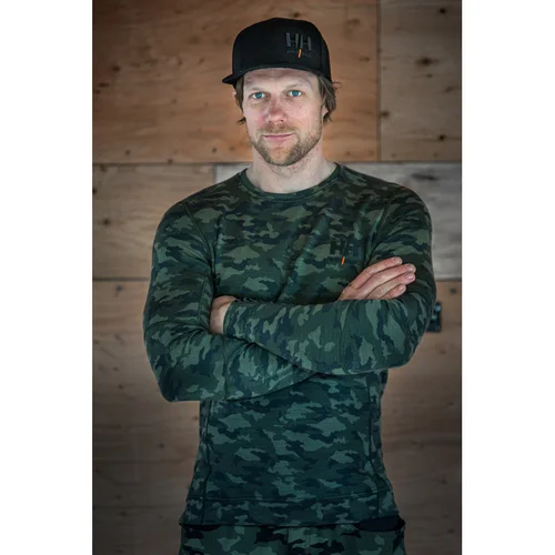 Apatiniai marškinėliai HELLY HANSEN Lifa Merino, kamufliažiniai - XXL image 3