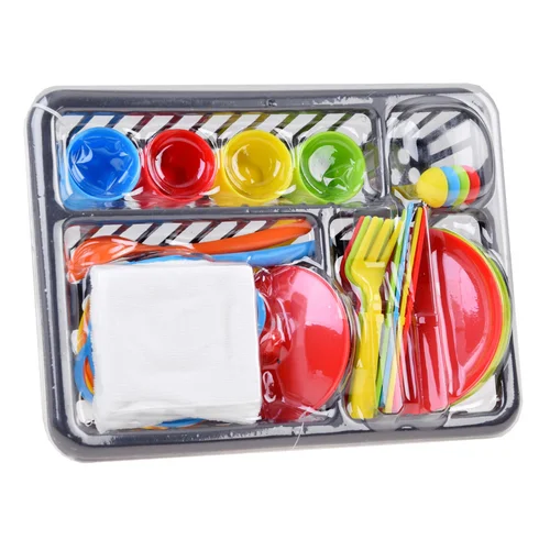 ZA4450 plastikinis puodų rinkinys su džiovykle, 28 vnt. image 2