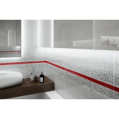 25x75 MIRROR STONE GREY INSERTO GEO DEKORAS 4vnt./dėž. image 2