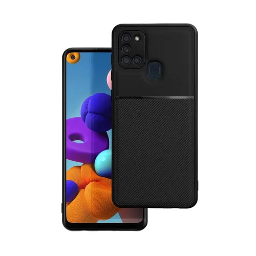 NOBLE dėklas Samsung A21s juodas image 1