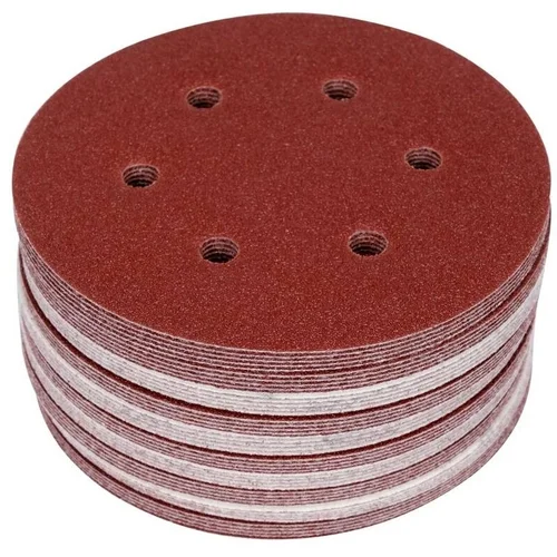 YATO Šlifavimo popierius 150 mm, 6 skylių, 50vnt Nr.60 image 1
