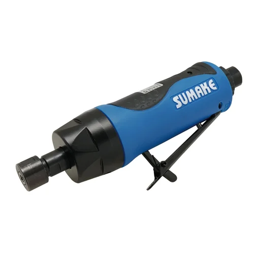 SUMAKE Pneumatinis šlifuoklis tiesus su fiksavimu 1/4" (6mm) image 1