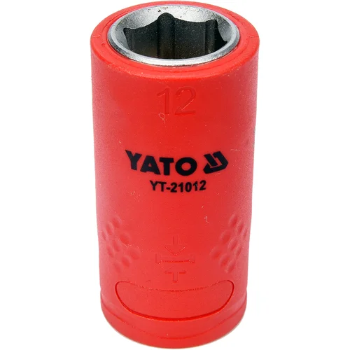 YATO YT-21012 izoliuota 12 mm galvutė 3/8″ image 1