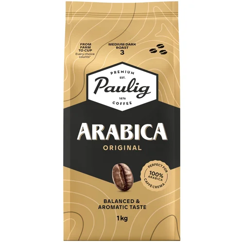 Paulig Arabica kavos pupelės 1 kg image 2