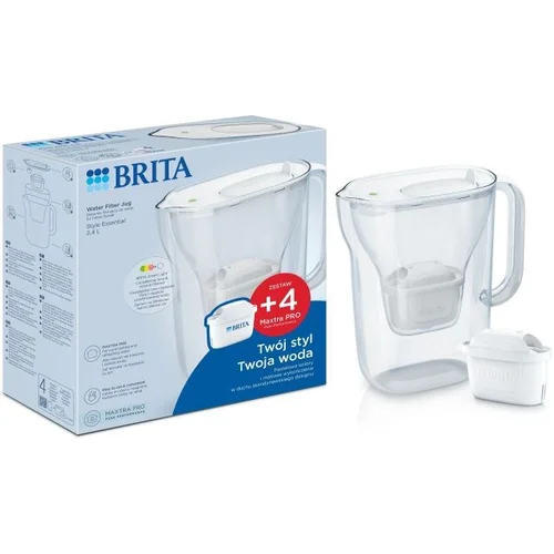Brita Style Essential+4 MAXTRA PRO PURE PERFORMANCE balta image 1