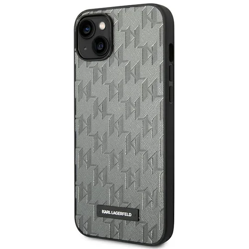 Karl Lagerfeld KLHCP14SSAKLHPG dėklas iPhone 14, pilkas image 2