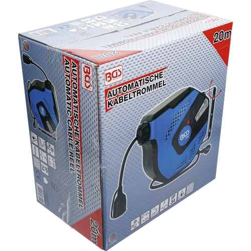 BGS technic 3325 automatinė kabelio ritė 25 m image 2