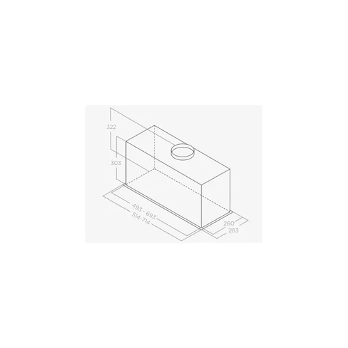 ELICA LANE SENSOR IX/A/72 PRF0188201A, 80 cm image 2