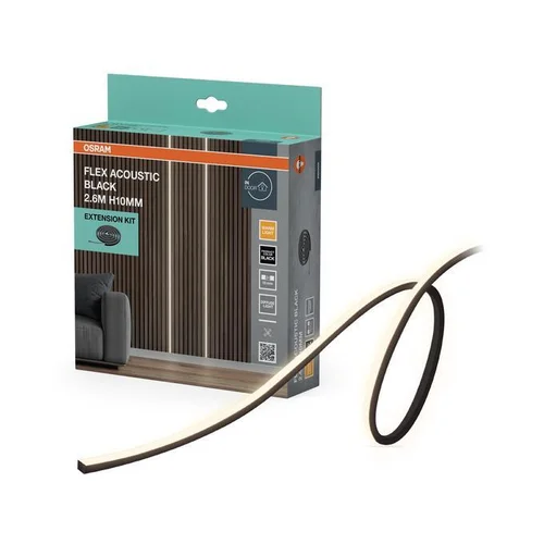 Osram JUOSTA LED AKUSTINĖ JUODA 2.6M 24W IP20 image 3