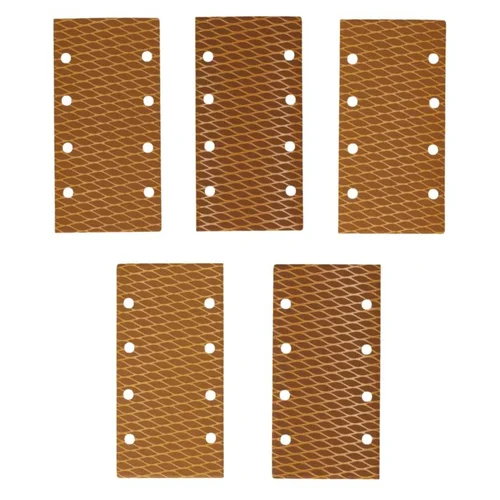 Šlifavimo popierius DEDRA DED7943R6, #180, 92x182 mm, su velcro, 5 vnt. image 2