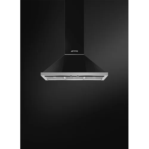 SMEG KPF9BL Retro gartraukis 90 cm Juoda image 2