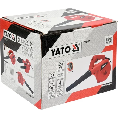 YATO YT-85170 600 W oro pūstuvas image 3
