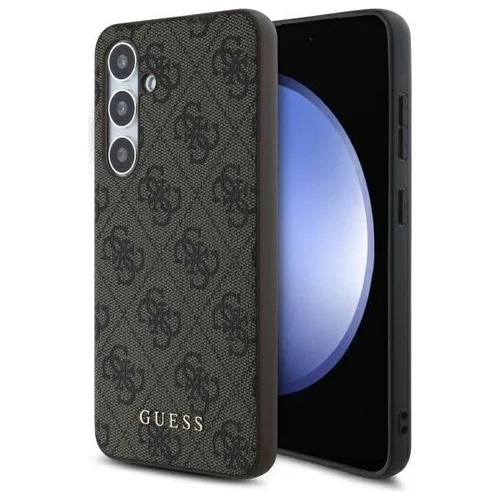 Guess GUHCS24FEG4GFBR dėklas Samsung Galaxy S24 FE, rudas image 1