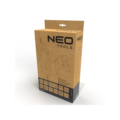 NEO 11-891-1 Automatinis lygintuvas 4A/70W, 3-120Ah rūgštiniams / AGM / GEL image 2
